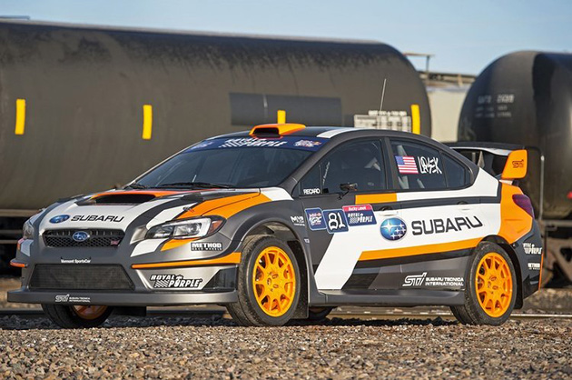 改朝换色的“Subaru WRX STI RallyCross”将投入2015 Red Bull GRC赛事
