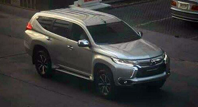 野生2016 Mitsubishi Pajero在曼谷街头被捕获！