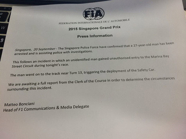 钢铁人2剧情出现在新加坡F1赛事中！