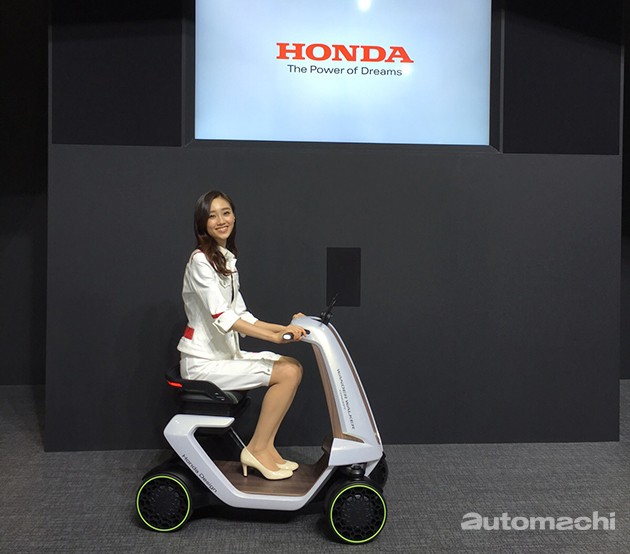 东京车展：不止是汽车！Honda发表全新单人载具！
