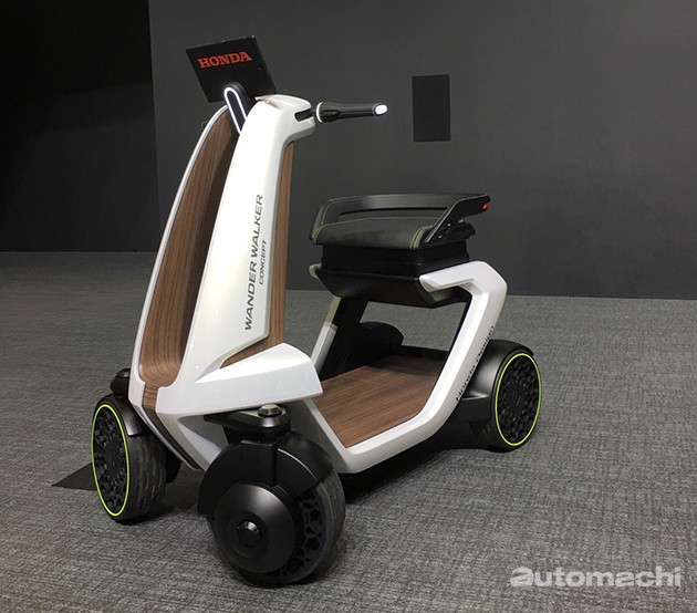 东京车展：不止是汽车！Honda发表全新单人载具！