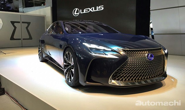 东京车展：Lexus LC-FC现身！首款氢燃料跑车问世！
