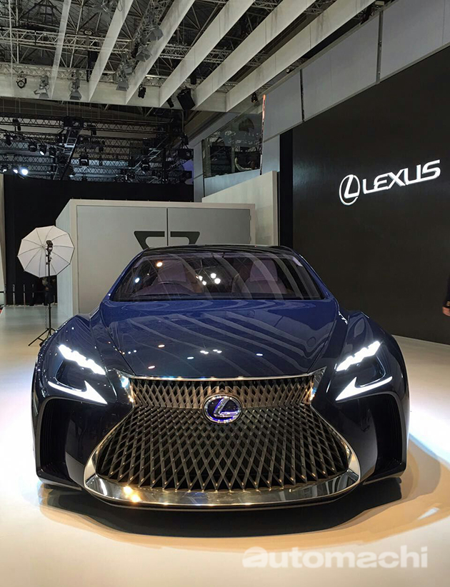 东京车展:Lexus LC-FC现身!首款氢燃料跑车问世!