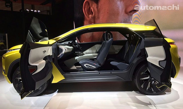 东京车展:Mitsubishi纯电SUV现身!eX Concept续航能力达到400km!