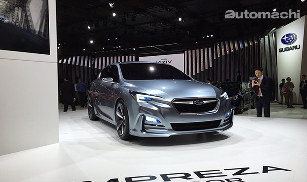 东京车展：新风格新平台！Subaru Impreza 5-Door Concept亮相！