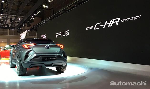 东京车展：Toyota CH-R明年投产！取代日规Rav4挑战Honda Vezel！