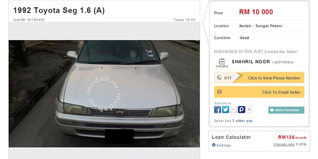 马来西亚最保值车款，你是否是车主？