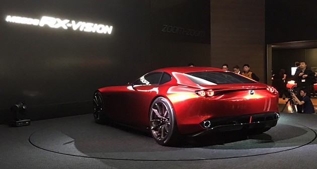 欢庆50周年！Mazda 新转子传人RX-Vision 2017年现身！