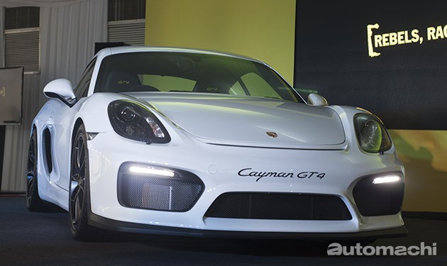血热沸腾！Porsche Cayman GT4震撼登陆大马！