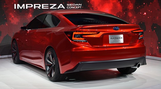 全新Subaru impreza Sedan Concept亮相洛杉矶车展！