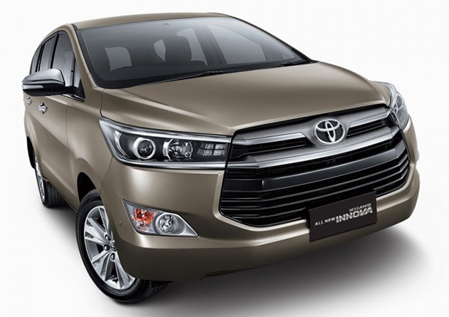 全新Toyota Innova大改款官方图正式现身！维持2.0汽油引擎和全新2.4柴油引擎！