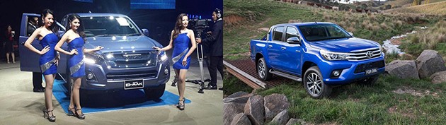 全新Isuzu D-Max 1.9对决Toyota Hilux Revo，你会选择谁？