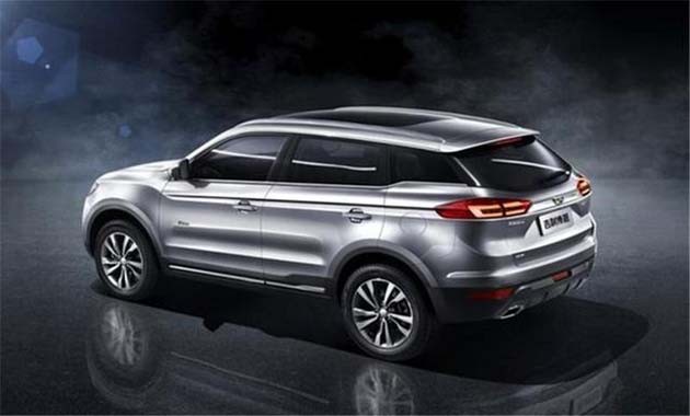 中国最美SUV现身！吉利博越将在明年正式开卖！