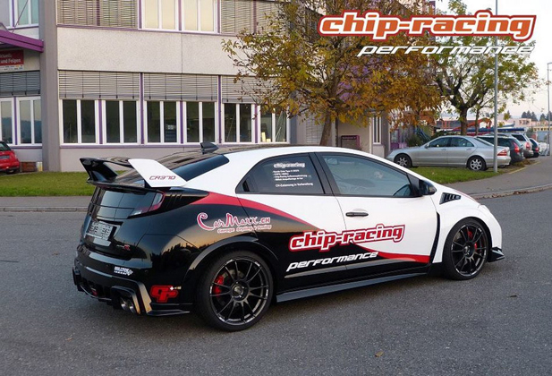 310ps不是尽头！Chip-Racing把Civic Type R马力提升至370ps！