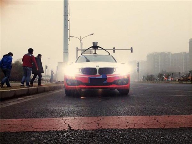 中国德国合作发功！百度无人驾驶技术在BMW车款上完成测试！
