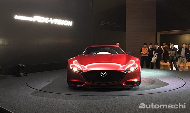 经典转子又获奖!Mazda RX-Vision获得年度最佳概念车奖!