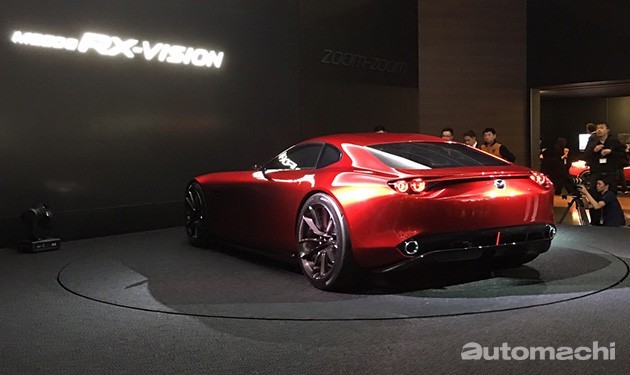 经典转子又获奖!Mazda RX-Vision获得年度最佳概念车奖!