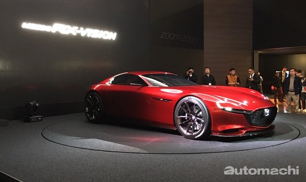 经典转子又获奖！Mazda RX-Vision获得年度最佳概念车奖！