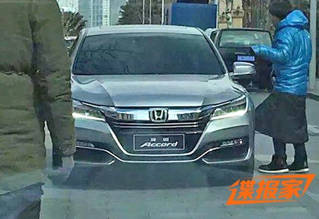 中国版本Honda Accord小改款现身！外观和我国的大大不同！