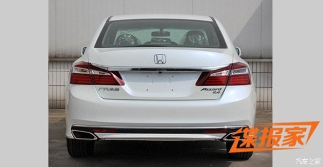 中国版本Honda Accord小改款现身！外观和我国的大大不同！