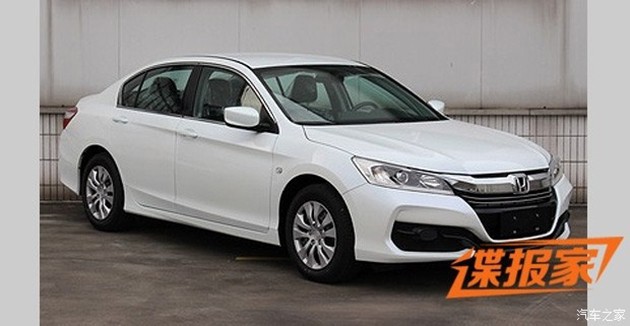 中国版本Honda Accord小改款现身!外观和我国的大大不同!