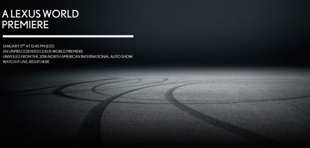 日系豪华跑车预告！Lexus LC500现身底特律车展！