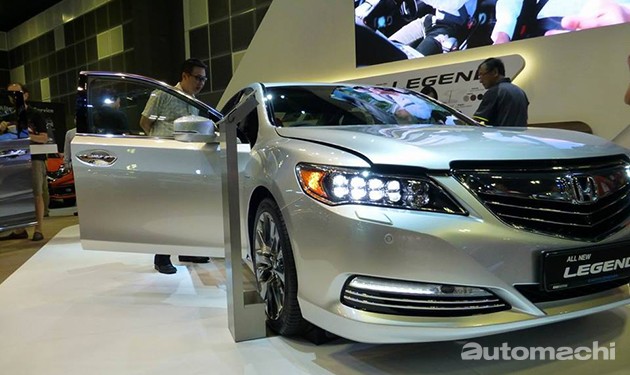 新加坡车展:Honda旗舰Legend震撼登场!