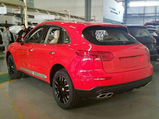 Porsche气疯了！山寨版Macan 众泰T700即将上市！