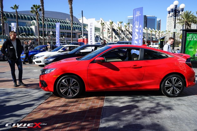 五彩缤纷！Honda Civic Coupe全车系颜色集体展出！