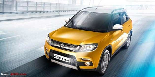 Maruti Suzuki全新小型SUV Vitara Brezza定妆照现身!