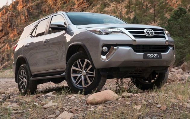 2016 Toyota Fortuner规格确定!会有2.4L和2.7L两个版本!