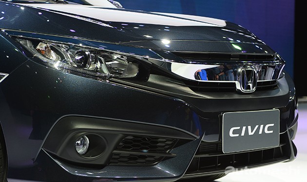 2016曼谷车展现场直击：Honda Civic X 1.8与1.5 Turbo同时现身！