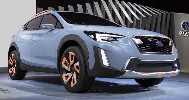 2016日内瓦车展:Subaru展出XV Concept,下一代XV的雏形?