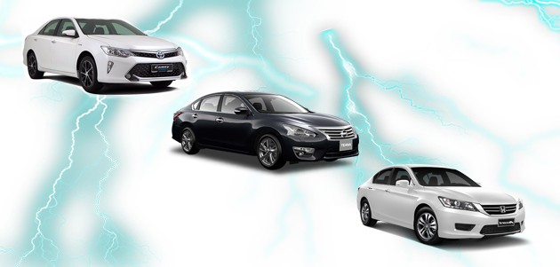 D-Segment抓对厮杀！Camry，Accord和Teana谁是最强？