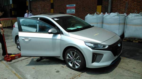 最美Hybrid车Hyundai Ioniq出现在我国！