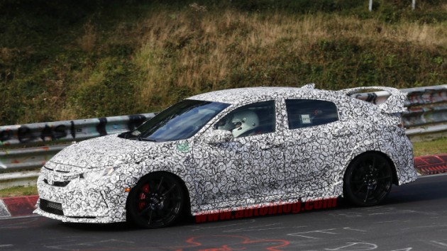 传说中的FC2R？10代Honda Civic Type R现身！