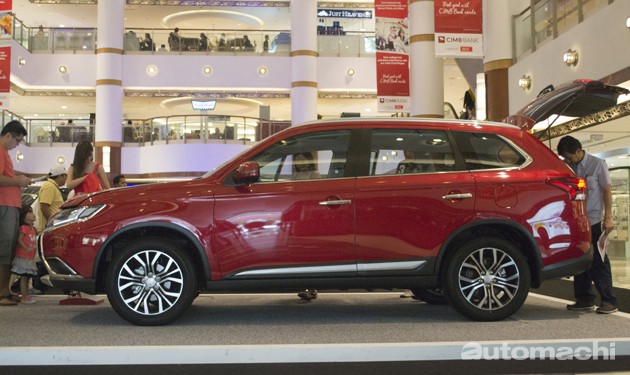 Mitsubishi Outlander正式登陆我国市场，开价RM166,720！