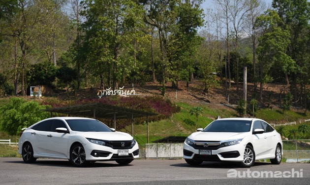 海外试驾！Honda Civic FC 1.8L和1.5L Turbo！