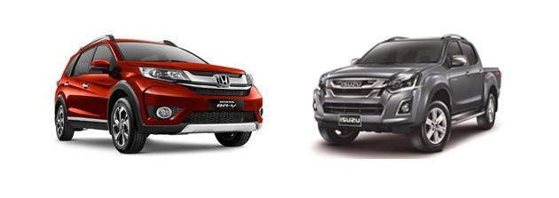 泰国2016年3月汽车销量:BR-V和D-Max 1.9继续制霸销售榜!