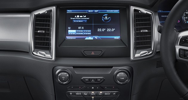 即日起购买Ford Ranger XLT车型即可获得延长保固期及倒车摄像头!