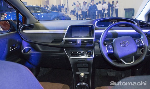 Toyota Sienta现身大马!规格确定!