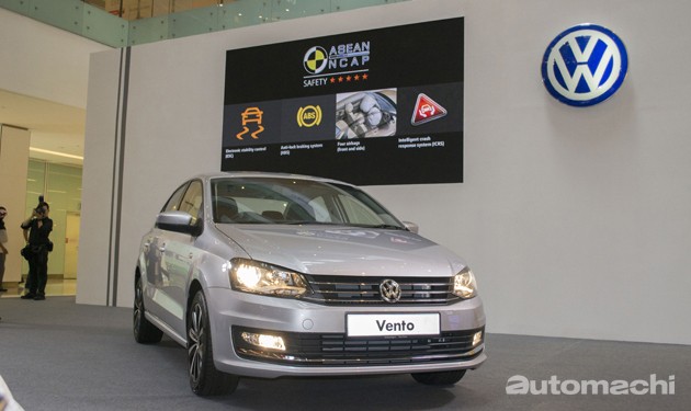 VW Vento TSI正式发表！价格从RM 79,888起跳！