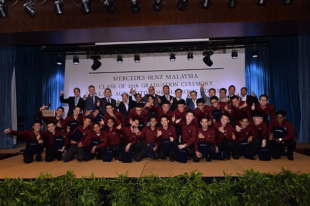 Mercedes-Benz Malaysia 学徒培训中心 "第11届"学徒毕业！