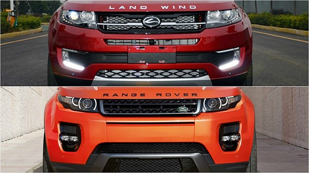 Land Rover正式在中国起诉陆风汽车侵权！