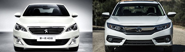 C-Segment涡轮对决！Honda Civic FC对战Peugeot 408！