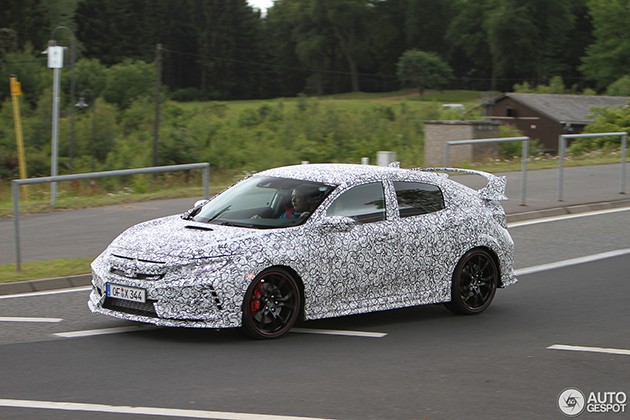 FC2R终于现身！Honda Civic Type R 2018现身纽柏林赛道！（内附影片）