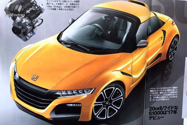 打造平民跑车!传Honda将推出S1000车型!