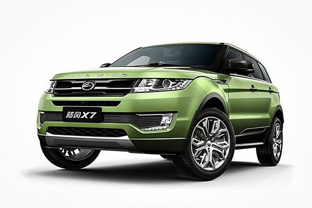 Land Rover正式在中国起诉陆风汽车侵权！