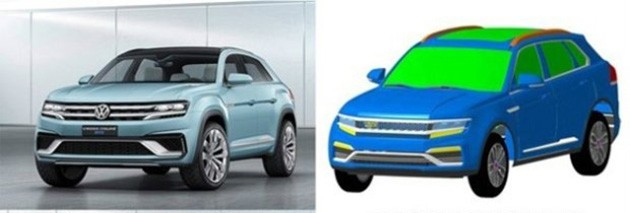 VW Cross Coupe Concept GTE还没上市就惨遭山寨！