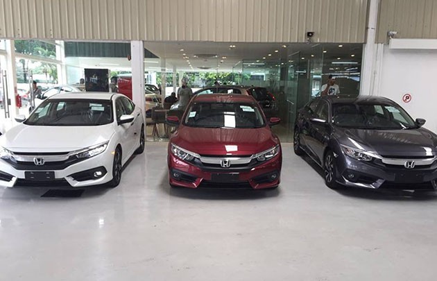 Honda Civic FC正式入驻展示厅!